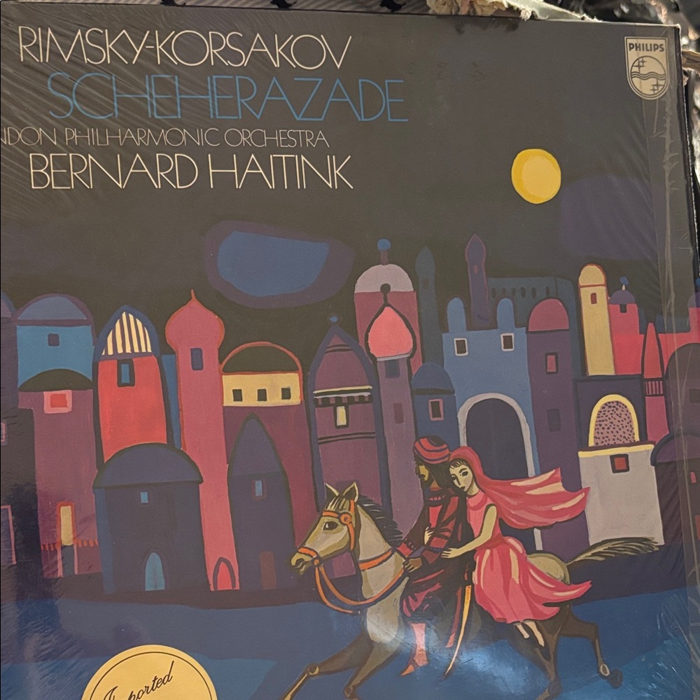 Philips Scheherazade Vinyl with Vibrant Artwork
